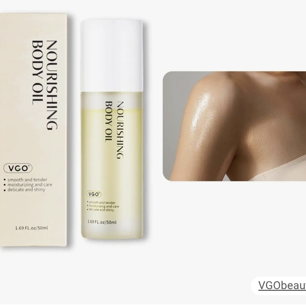 VGO Nourishing Body Oil 1.69 FL Oz 50ml New In Box Sealed Moisturizing Delicate